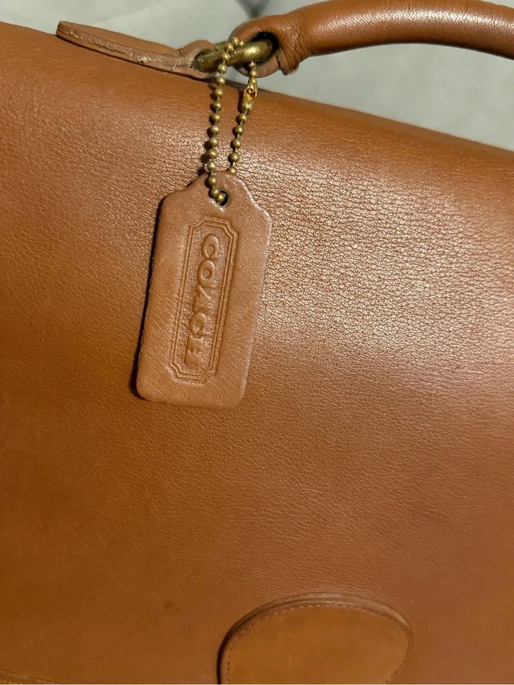 Vintage Coach Metropolitan 5180 British Tan